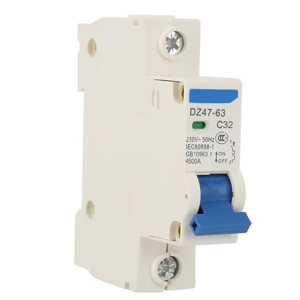 DZ47 63 1-polet 32A Miniature Strømafbryder 230VAC