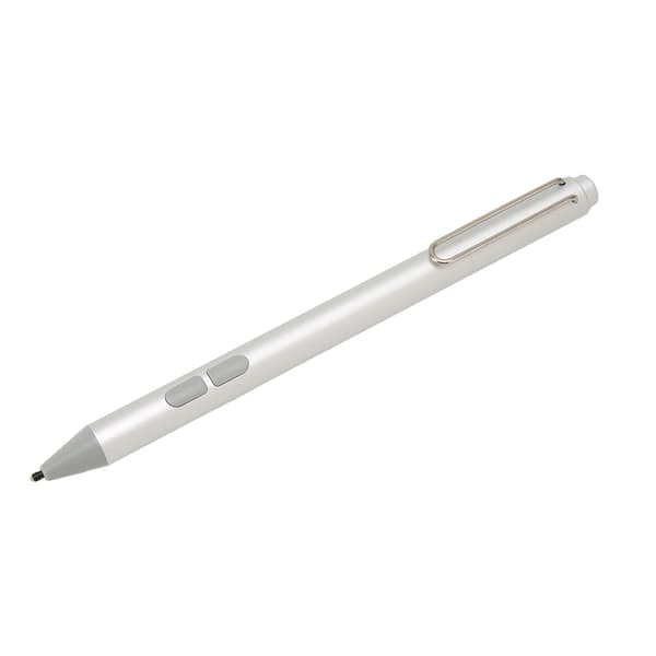 Aktiv Stylus 4096 Tryckkänslighet Tiltfunktion Kapacitiv Penna för Microsoft Silver