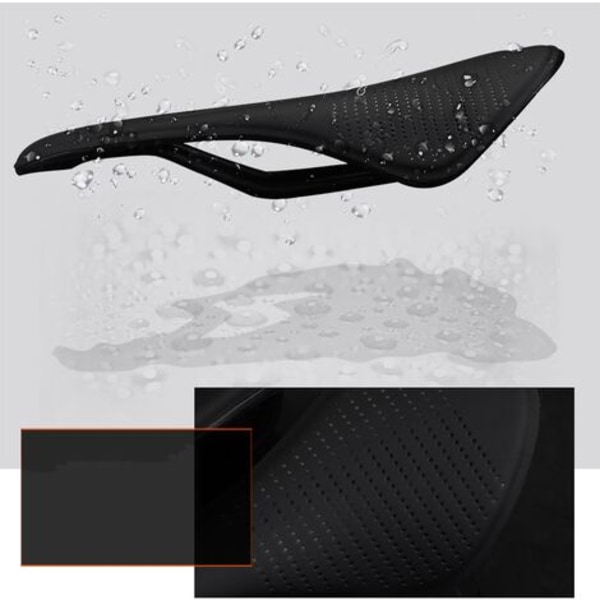 Comfort Cykelsadel Cykelkudde Andas ihålig cykelsits med stötsäker fjäder Ergonomisk cykelsadel för M