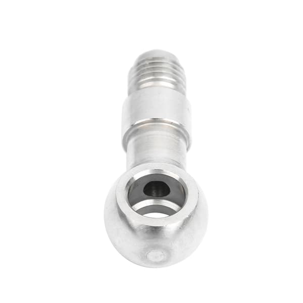 Rustfrit Stål Banjo Adapter Fitting 10mm 0.4in AN4 AN04 til M10 Banjo Bolt