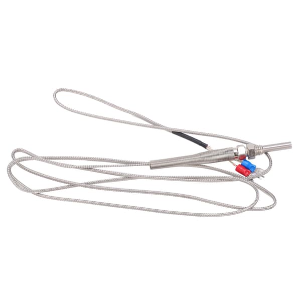 K Type Termoelement Temperatur Sensor M8 Gevind 5x30mm Kemisk Industri
