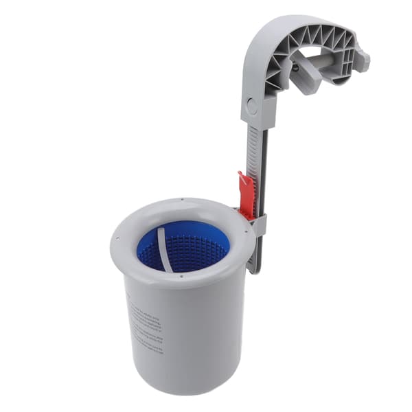 Plastik Grå Vægmonteret Automatisk Pool Skimmer Filter Affaldsopsamler