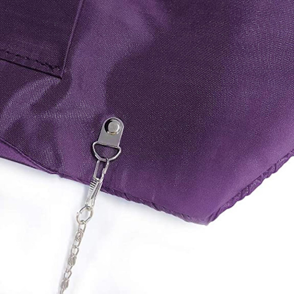 Kvinder Aften Håndtasker Brude Bryllup Taske Håndtaske A916-147 Purple 2