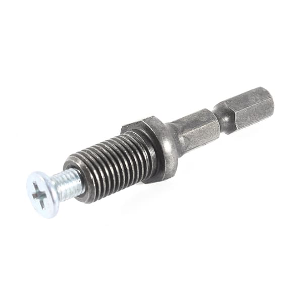 Hammarborrchuckadapter 3 8 24 UNF Hex Skaft med Skruv