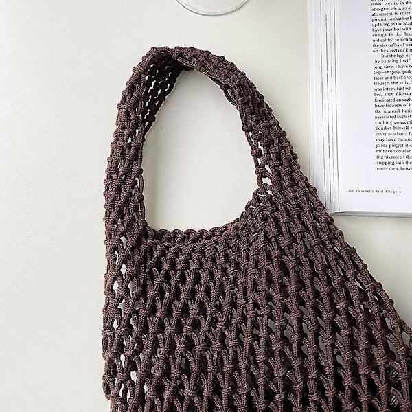 Sommer strandtaske, håndlavet taske Dame håndtaske 22x17(cm) C21