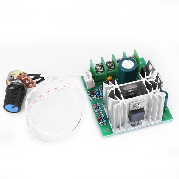 PWM DC Motor Kontroller Trinnløs Bryter Høy Effekt Drivkort 6V 12V 24V 30V