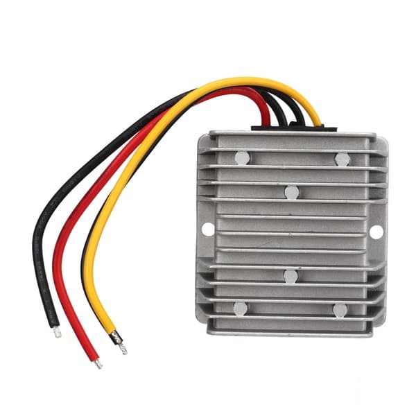 DC-konverter 8V til 40V Step Down til 13,8V IP68 Vandtæt til bil, båd, jernbaneinstrumentering