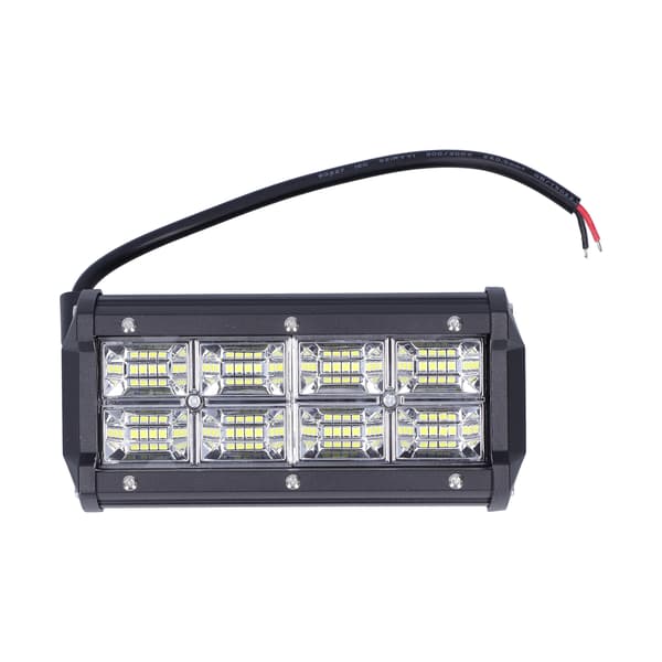 32 LED Lyslist 96W Arbeidslampe Modifikasjon Spotlight Universal for 12‑24V Kjøretøy