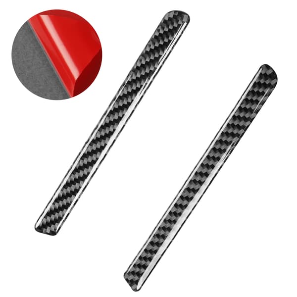 2 stk. Indvendig Dør Armlæns Panel Cover Trim Kulfiber Sticker Passer til Mazda MX‑5/Roadster NC 2009‑2015