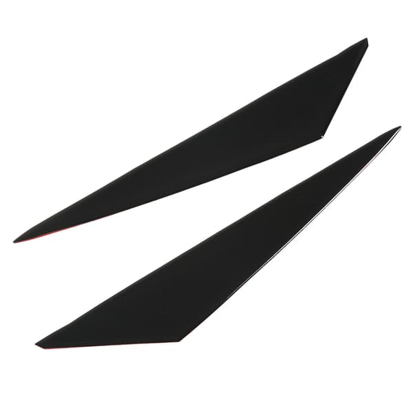 2 stk. Forlygtebryn Sort Beskyttende Nem Rengøring Erstatning til X1 E84 2009-2014