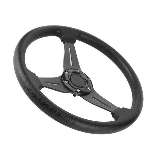 350mm 14-tommers Racing Ratt Universelt Modifisert Tilbehør Svart