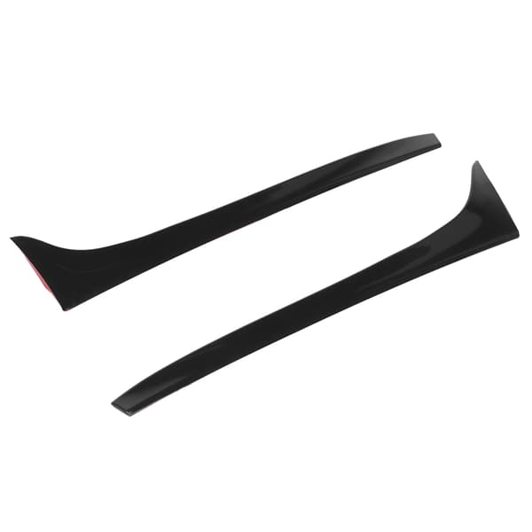 Par af Sorte Bagruder Side Spoiler Vinger Passer til Mk5 6R 6C Standard 2009-2017