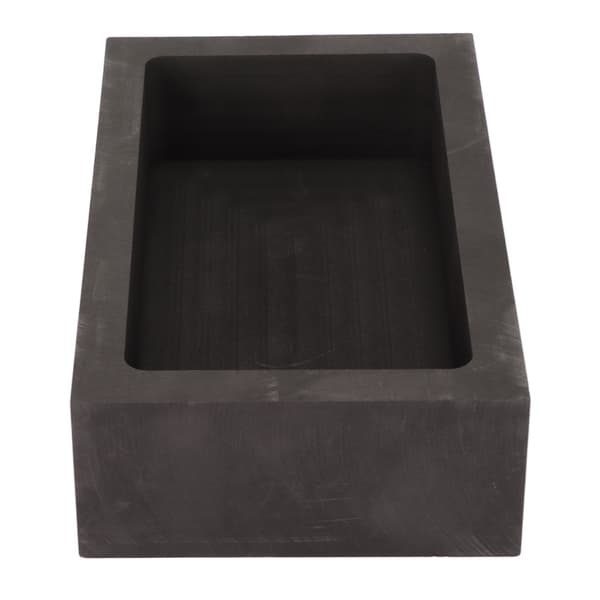 5000g Högrent grafitdegel metallsmältningsform