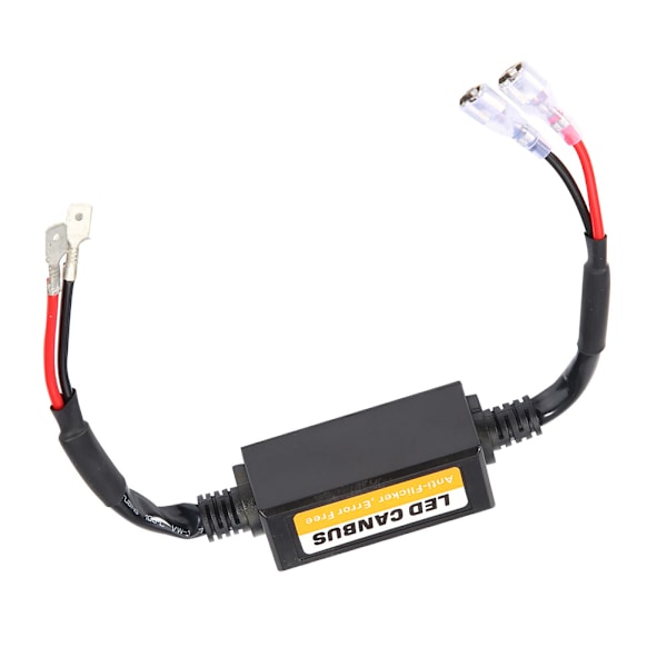 1 par H1 H3 Canbus LED-frontlysdekoder Anti-flimmermotstand feilfjerner