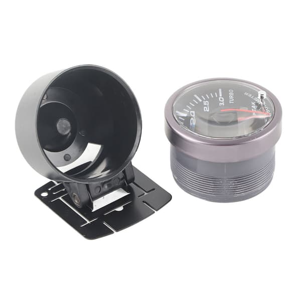 2,5 tommer 60 mm 3,0 Bar LED Bil Modificering Turbo Boost Måler Visning DC12V