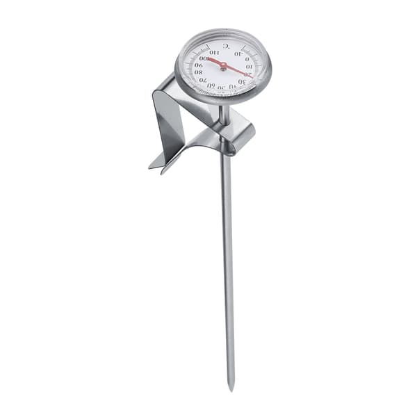 Melketermometer i rustfritt stål -10 til 110℃ Lett å rengjøre kaffeskumtilbehør