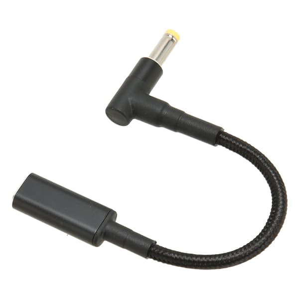 USB Typ C Hona till 4.8x1.7mm Hane Adapterkabel Dubbel PD E MARK Chip Portabel 100W USB Typ C Adapterkabel