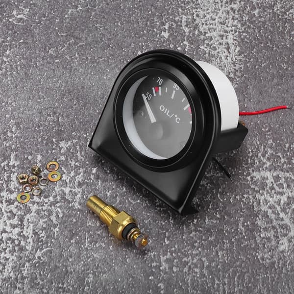 2 tuuman 52 mm:n LED-auton öljyn lämpötilamittari 50–150 celsiusastetta