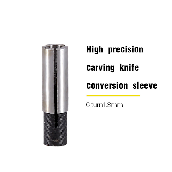 CNC Router Graveringsbit Adapter 6mm til 3.175mm