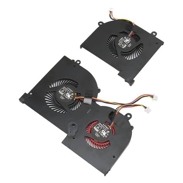 MSI GS65 16Q2 Laptop CPU GPU Kylfläkt 4-Pin Värmeavledning