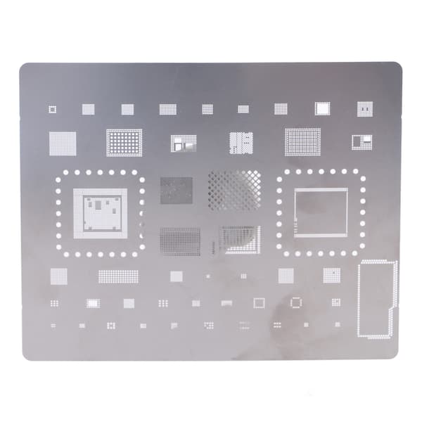 BGA Reballing Stencil Rustfrit Stål IC Chip Stencil A12 CPU
