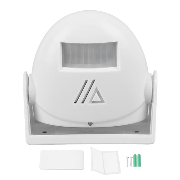 Smart Välkomstsensor Dörrklocka Alarm Vit för Hotellbutik Entré