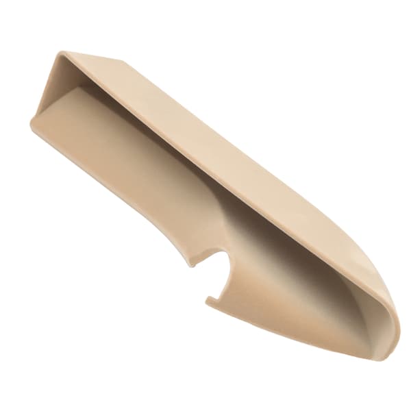 Gearshift Side Storage Box Console Armrest Organizer i Svedeskind Beige Passer til Porsche Cayenne 2018‑2020