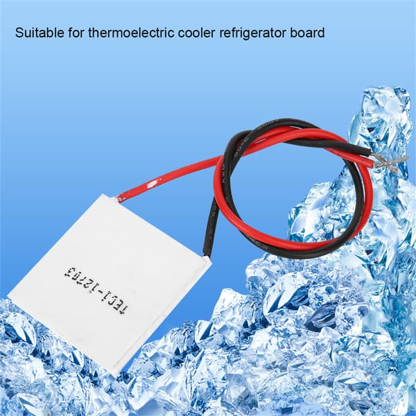 TEC1 12703 Termoelektrisk Kylmodul 12V 3A 40x40mm Peltier Element Kylfläns
