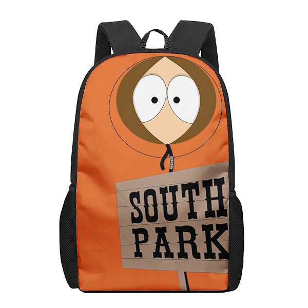 South-park 16 tommer 3d Print Børneskoletasker Ortopædisk rygsæk-24 24