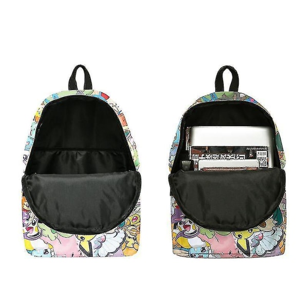 Ryggsäck med stor kapacitet, Elf Pikachu Cartoon School Bag