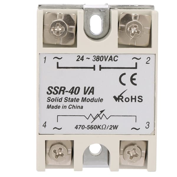 SSR 40VA Solid State Relé Industriell Automatisering Prosess