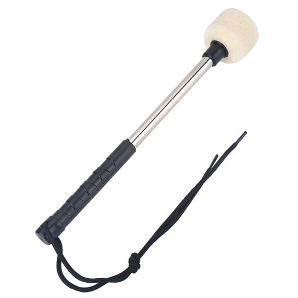 Slitesterk Basstromme Trommestikke Ullfilt Hode Percussion Marching Band Tilbehør