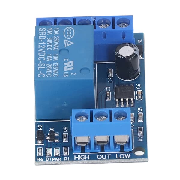 Automatisk vannstandssensor bryterkontroller 12V DC relémodul for pumpe