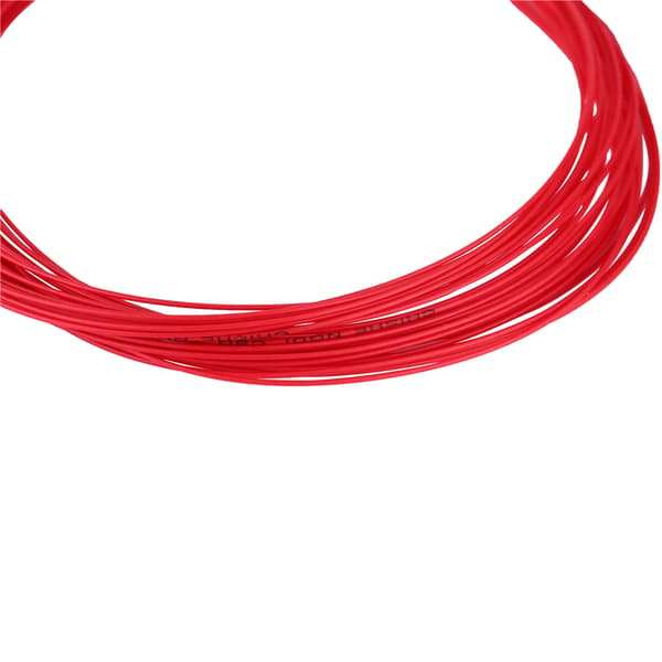 10m Slitstark Nylon Hög Flexibilitet Badmintonracketsträng Röd