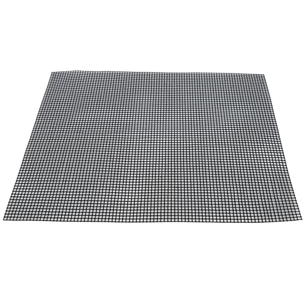 Matklassad Non-stick Grillmåtte Multifunktionel Udendørsgrill 36x42 cm Sort