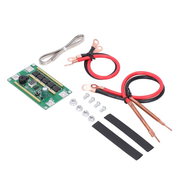 PCB Sveisemaskin DIY Punktsveiser Kit Batterilagring Loddekretskort Bare Metallsett