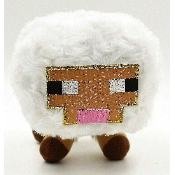 Minecraft Pehmo Lapsille Lahja lapsille täytetty eläin Pehmo Pehmo Syntymäpäivälelu A Sheep