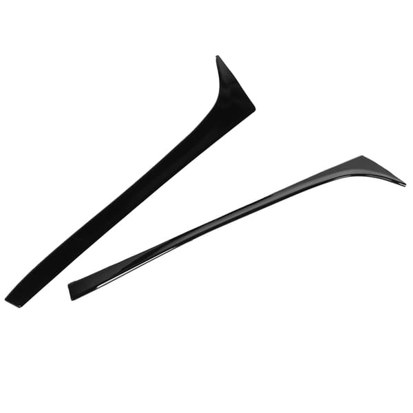 Par af Sorte Bagruder Side Spoiler Vinger Passer til Mk5 6R 6C Standard 2009-2017