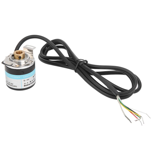 ABZ Encoder 6mm Hul Aksel Motor Reducer Gear DC 5 24V