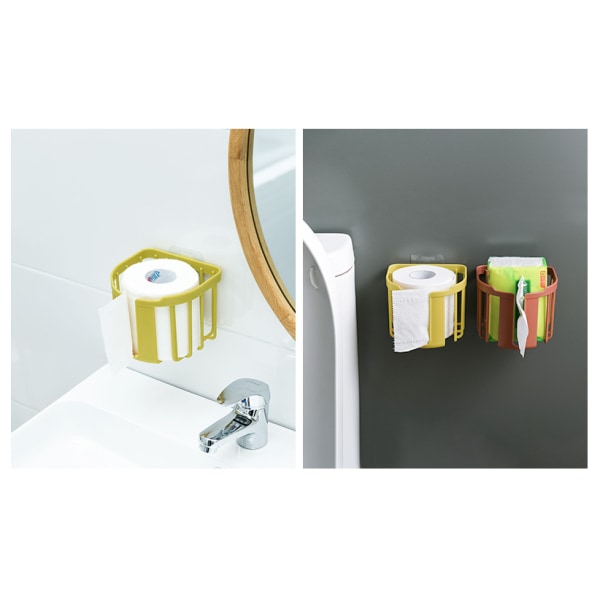 Rei'itetty wc-paperiteline, wc-paperiteline (keltainen)