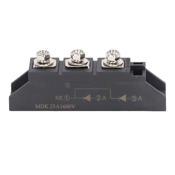 Diodelikerettermodul Anti-Reverse Bridge Fælles Katode 2 ind 1 ud til PV-system 1600V MDK 25A