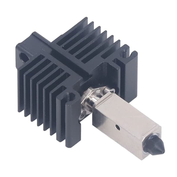 Herdet stål, avtakbart 3D-printer Hotend Ekstrudersett for Bambu Lab P1P P1S