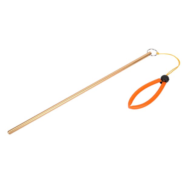 Scuba Diving Aluminium Alloy Tickle Pointer Stick med Måling & Snøre (Guld)
