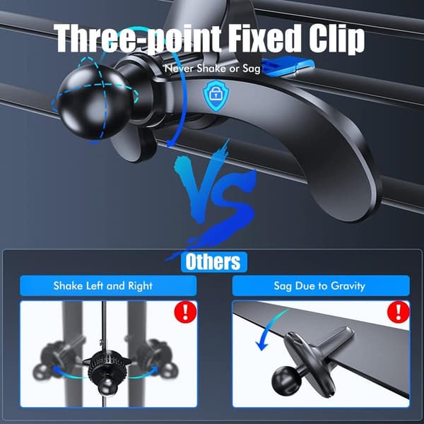 Y Form Bil Luftventil Beslag Universal Clip Holder Adapter