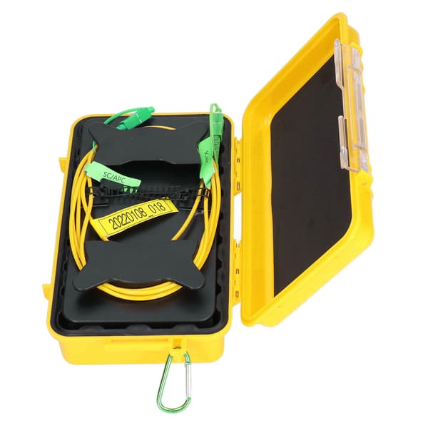 OTDR Launch Cable Box Optisk Fiber Testværktøj Død Zone Eliminator SM SC APC til SC APC 1000 Meter