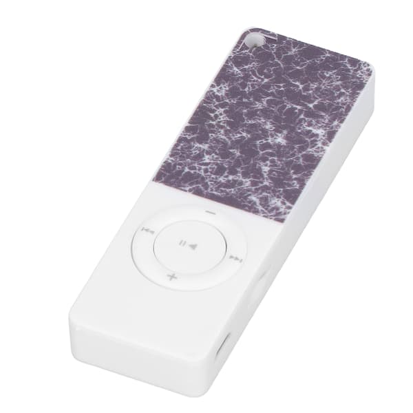 Slank Klassisk Multifunktionel HiFi Lossless MP3-afspiller Understøtter 64GB Sort