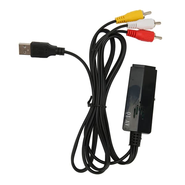 RCA-HD Multimedia Interface -muunnin tukee 1080P USB-virtalähdettä AV-HD Multimedia Interface -sovittimeen