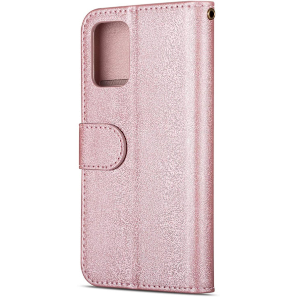 Samsung Galaxy A71 Wallet phone case Rose Gold