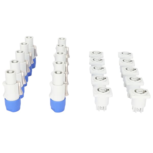 3-benet han- og hunstik 250V 20A Plug Play Højttaler Strømstik Beam Light Scene Light