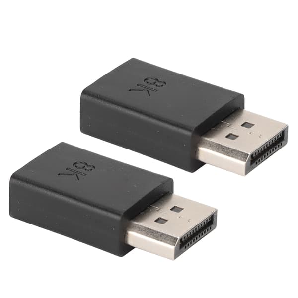 2-i-1 Mini DP til DisplayPort Adapter Høy Oppløsning 8K 2 Moduser Bærbar Lett Kabelkonverter